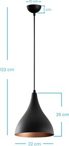 Chandelier Berceste - N-1395 Black