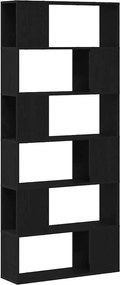 vidaXL Σετ επίπλου τηλεόρασης 80 x 24 x 186 cm Μαύρο