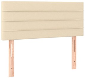 ΚΡΕΒΑΤΙ BOXSPRING ΜΕ ΣΤΡΩΜΑ ΚΡΕΜ 80 X 200 ΕΚ. ΥΦΑΣΜΑΤΙΝΟ 3126842