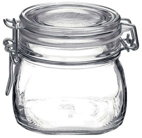 Βάζο Αποθήκευσης Fido BR00600720 500ml Clear Bormioli Rocco Γυαλί