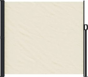 vidaXL Σκίαστρο Πλαϊνό Συρόμενο Κρεμ 180 x 300 εκ.