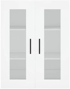 vidaXL Ντουλάπι Λευκό 69,5x34x180 εκ. από Επεξεργασμένο Ξύλο