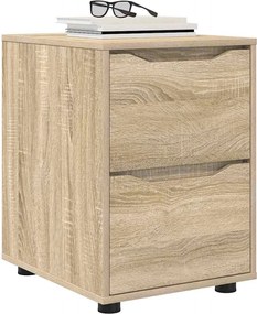 vidaXL Ντουλάπι αποθήκευσης Δρύς Sonoma 40 x 48 x 57 εκ