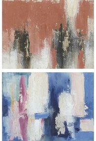 Καμβάς DKD Home Decor Τζίντζερ Καμβάς 120 x 4 x 90 cm