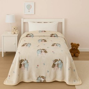 Κουβέρτα Παιδική Sweet Girl Pink Astron Μονό 160x220cm Πολυέστερ