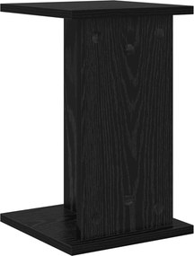 vidaXL Βάση φυτών Μαύρη Δρυς 25 x 25,5 x 40,5 εκ. Επεξεργασμένο Ξύλο