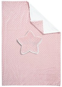 Κουβέρτα Βρεφική 8847 Fleece Pink-White Greenwich Polo Club Cuddle 75x100cm Πολυέστερ