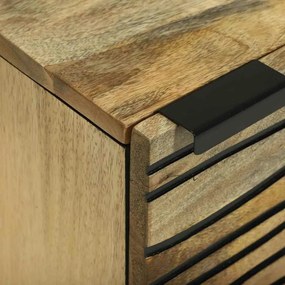 vidaXL Κομοδίνο Φυσικό 40 x 33 x 46 εκ. Επεξεργασμένο Ξύλο