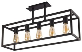 Φωτιστικό Οροφής Crate V 9047 Black Nowodvorski Metal