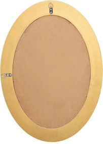 vidaXL Καθρέφτης Τοίχου με Μπαρόκ Στιλ Χρυσός 50 x 70 εκ.