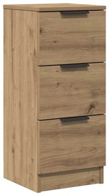 vidaXL Ντουλάπι τεχνίτης Δρυς 30 x 30 x 70 εκ. από Επεξεργασμένο Ξύλο