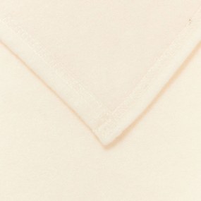 vidaXL Κουβέρτα Κρεμ 210 x 140 εκ Μαλλί