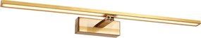Φωτιστικό Μπάνιου LED Aca Palma PN15LEDW67BR Brass