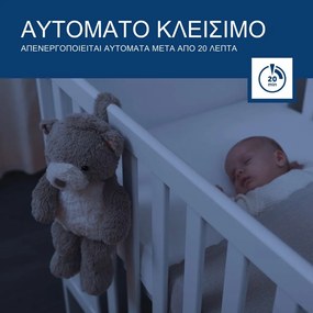 Βρεφικό Αρκουδάκι Bruno με εγγραφή φωνής + λευκούς ήχους ZA-BRUNO-01 Zazu