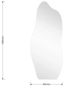 Καθρέπτης Ιrregular 1 pakoworld 50x1x120εκ