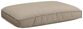vidaXL Μαξιλάρι παλέτας για κάθισμα Taupe 120 x 80 x 12 cm