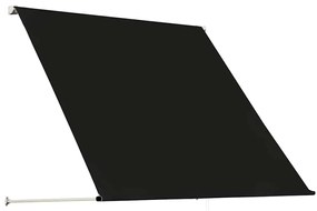 vidaXL Τέντα Συρόμενη Ανθρακί 100 x 150 εκ.
