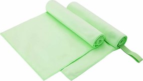 vidaXL Αθλητικές Πετσέτες 2 pcs Πράσινο 100 x 50 cm