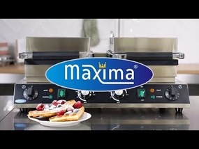 Waffle Maker - 4 Pieces - Belgian - Double