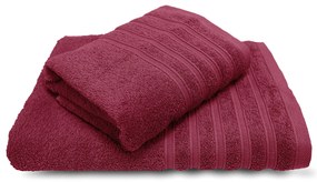 Πετσέτα Χεριών (30x50) Sb Home Daily 500gsm Μπορντώ