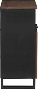 vidaXL Πλαϊνό Γραφείο Καφέ 60 x 33 x 75 cm Μασίφ ξύλο μάνγκο