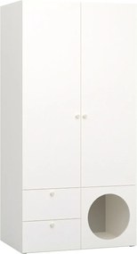 Ντουλάπα Reli Δίφυλλη 1H-Grey