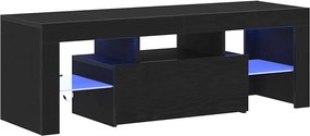 vidaXL Ντουλάπι TV 120 x 35 x 40 εκ. Μαύρη Οξυά Επεξεργασμένο Ξύλο