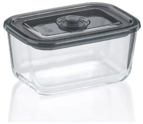 Δοχείο Τροφίμων Aurelia 12646 24x18x11cm 2,5Lt Clear-Grey Kela Glass