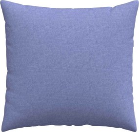 vidaXL Μαξιλάρι Καναπέ 2 pcs Μπλε τζην 45 x 45 cm ύφασμα