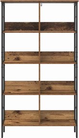 vidaXL Ράφι Βιβλίων 8 επιπέδων 82 x 32 x 144,5 εκ. Επεξεργασμένο Ξύλο