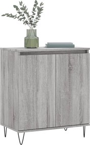 vidaXL Ντουλάπι Γκρι Sonoma 60x35x70 εκ. από Επεξεργασμένο Ξύλο