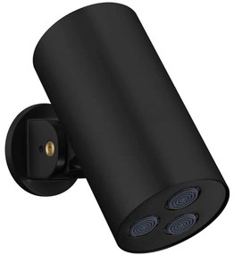Κεφαλή Ντους H3450231 Φ8x14,1x15cm Black Karag Stainless Steel