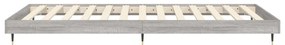 vidaXL Πλαίσιο Κρεβατιού Γκρι Sonoma 90x200 εκ. Επεξεργασμένο Ξύλο