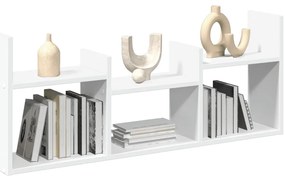 vidaXL Ντουλάπι Τοίχου Λευκό 100x18x40 εκ. από Επεξεργασμένο Ξύλο