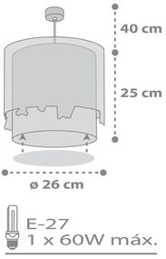 Φωτιστικό οροφής Ango Loving Deer