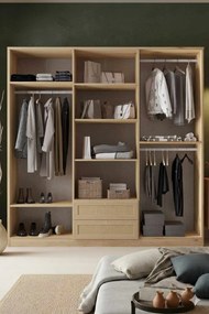 Wardrobe Baru 6 210 - Beige Beige