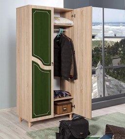 Διφυλλη Ντουλαπα Δρυς Sonoma STIL 52x90x192