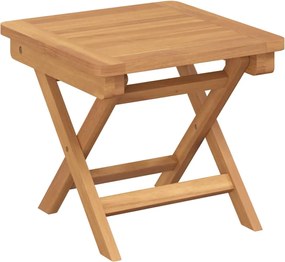 vidaXL Ξαπλώστρα 2 pcs Καφέ Στερεό Ξύλο Τίκ