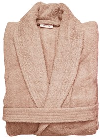 Μπουρνούζι Viopros Classic Bathrobes Μπεζ Μπεζ MEDIUM