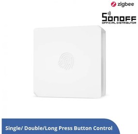 Έξυπνος Διακόπτης Αφής Zigbee Wireless 3 Way 80047 SONOFF SNZB-01-R3 Globostar 80047 Λευκό