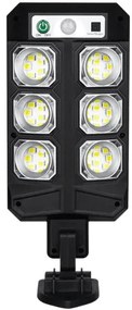 Αδιάβροχο Ηλιακό Φωτιστικό Δρόμου 72 Led, με Ανιχνευτή κίνησης και τηλεχειριστήριο, SH-803