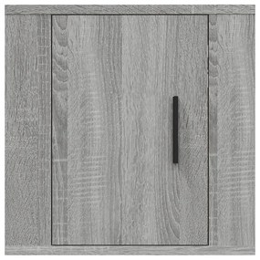 vidaXL Έπιπλα Τηλεόρασης Επιτοίχια 2 τεμ. Γκρι Sonoma 40x34,5x40 εκ.