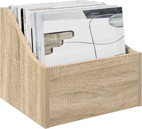 vidaXL Κουτί LP Sonoma Δρυς 37 x 33 x 32 εκ. Επεξεργασμένο Ξύλο