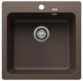 Blanco Naya 5 Coffee Silgranit® PuraDur® Γρανιτένιος Ένθετος Νεροχύτης 51,5x51cm