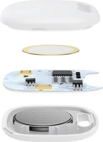 Baseus Home Intelligent T2 Pro Keychain Wireless Key and Other Object Finder BT 5.0 White (FMTP000002)