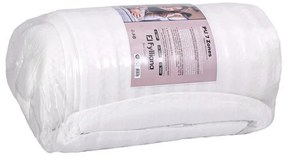 Ανώστρωμα Fylliana 7 Zones Διπλό σε Λευκό χρώμα 160x200x6εκ. 160x200x6 εκ.