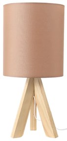Φωτιστικό Επιτραπέζιο Aca TF176721TMU PICCOLO Καφέ (Brown)