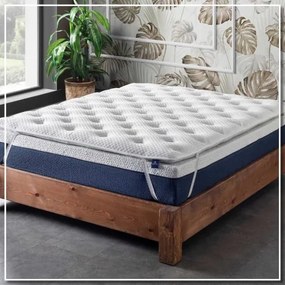 ΑΝΩΣΤΡΩΜΑ ALOE VERA SOFT 7 cm ΜΕ ΚΑΠΙΤΟΝΕ ΚΑΛΥΜΜΑ - 150x200