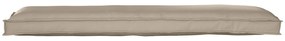 vidaXL Μαξιλάρι Παλέτας για Παγκάκι Ταουπέ 150x40x8 εκ. Ύφασμα Oxford