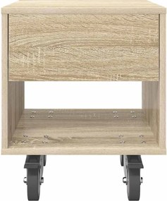 vidaXL Κομοδίνο Δρύς Sonoma 40,5 x 40 x 48 εκ. Επεξεργασμένο ξύλο